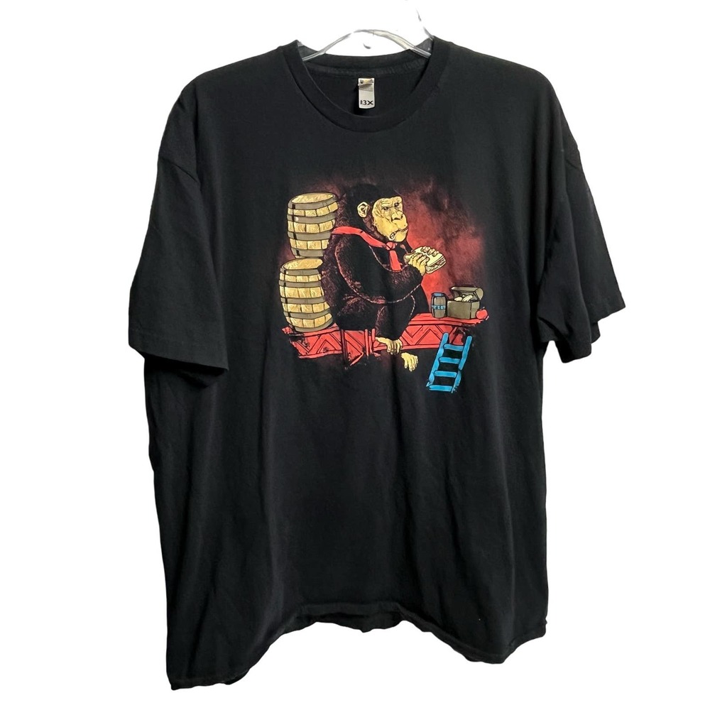 Donkey Kong Break Time 3XL T-Shirt Shirt.Woot! Tee Nintendo Arcade Game